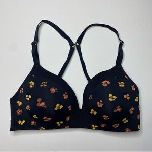 Madewell x Lively Black Mesh Bra